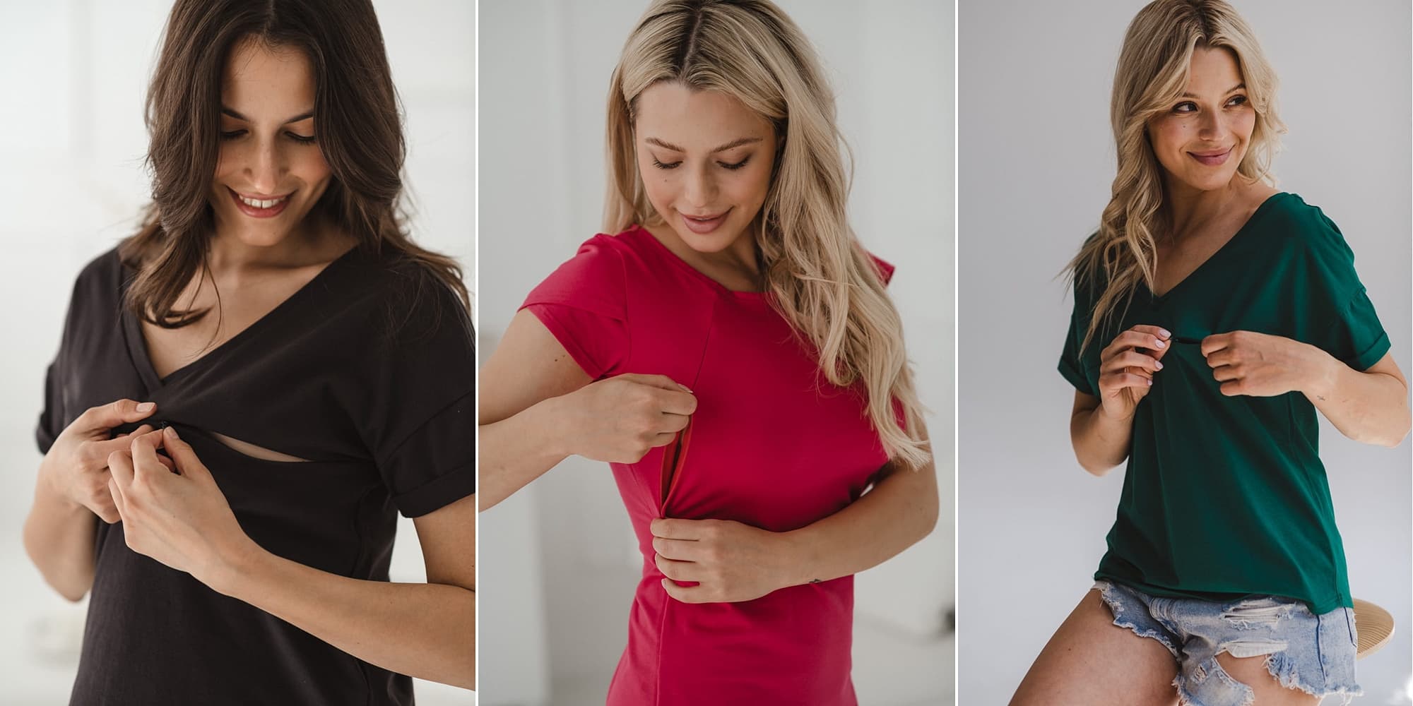 Banner kojící oblečení